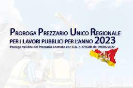 Al momento stai visualizzando Proroga Prezzario unico regionale per i lavori pubblici per l’anno 2023