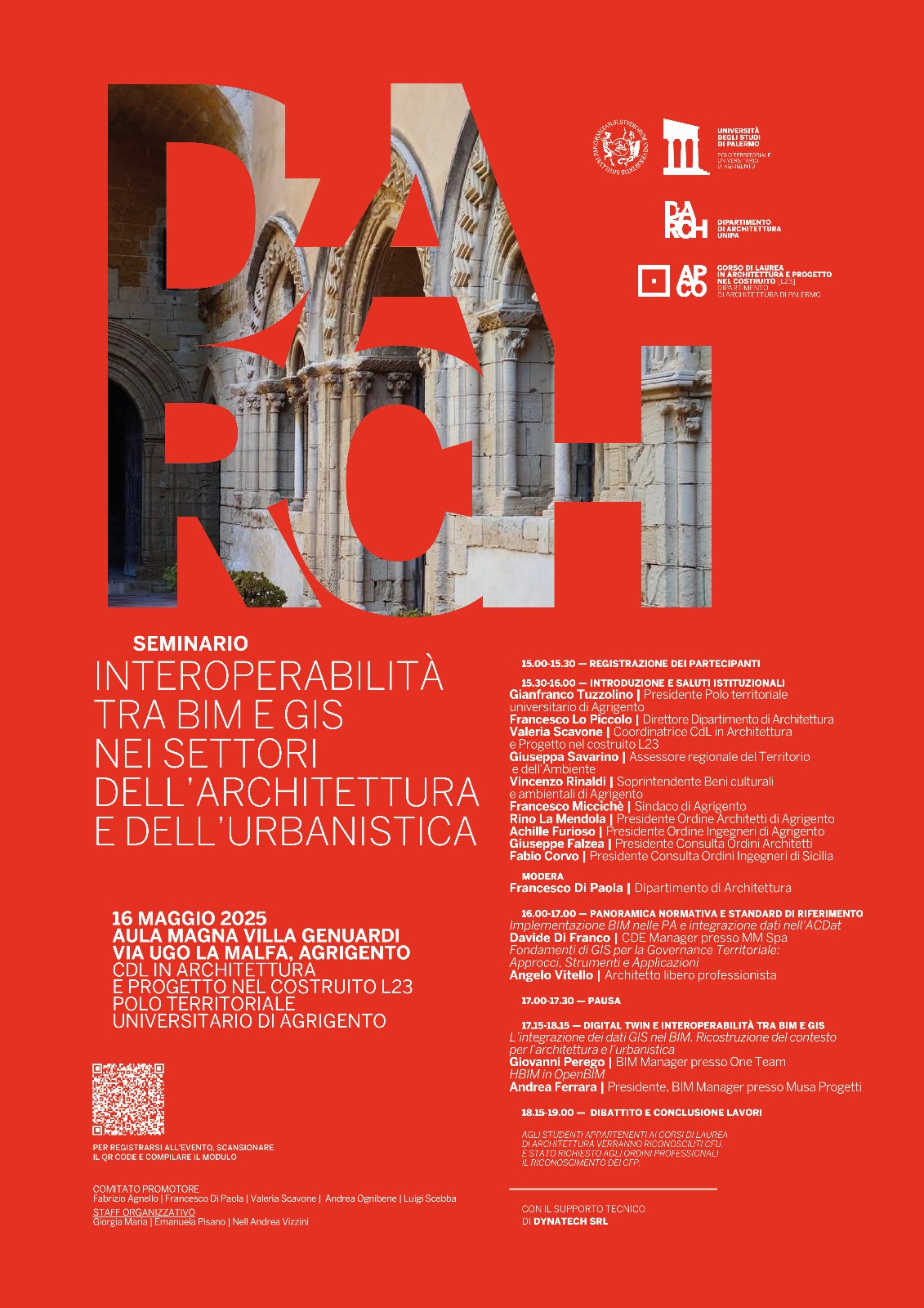 Al momento stai visualizzando Seminario: “INTEROPERABILITÀ TRA BIM E GIS NEI SETTORI DELL’ARCHITETTURA E DELL’URBANISTICA” Agrigento 16 maggio 2025 ore 15:00